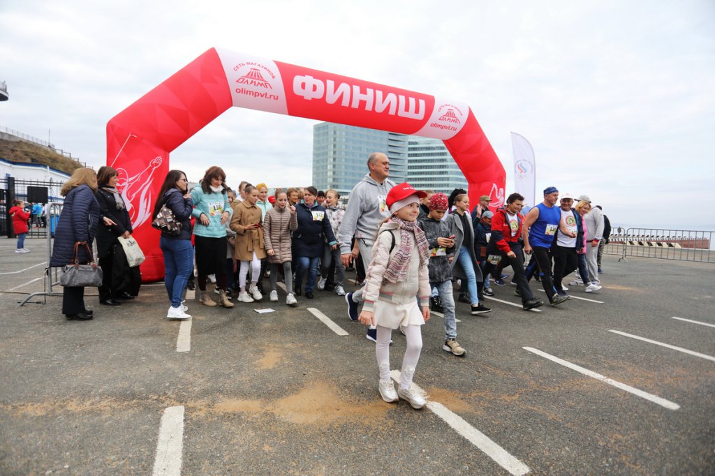 Всероссийский день ходьбы отметили в Приморье