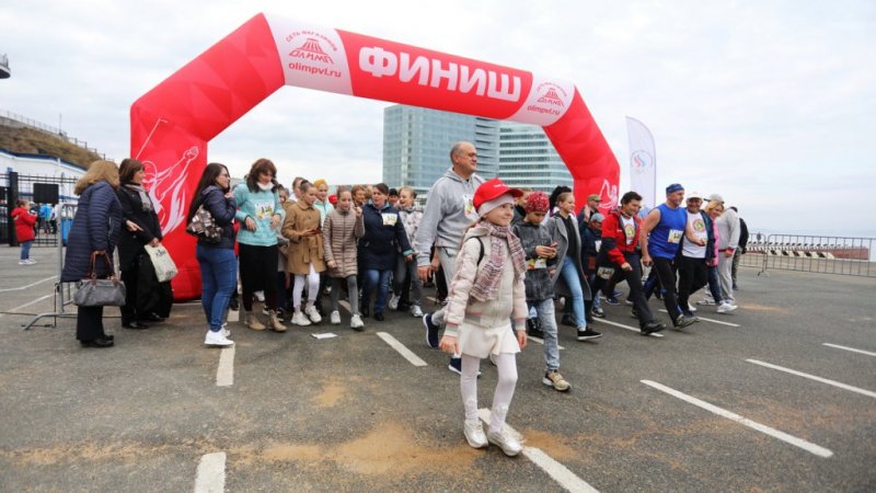 Всероссийский день ходьбы отметили в Приморье