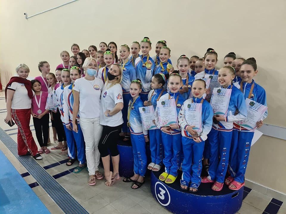 Соревнования по синхронному плаванию «Фламинго» выявили лучших спортсменок края