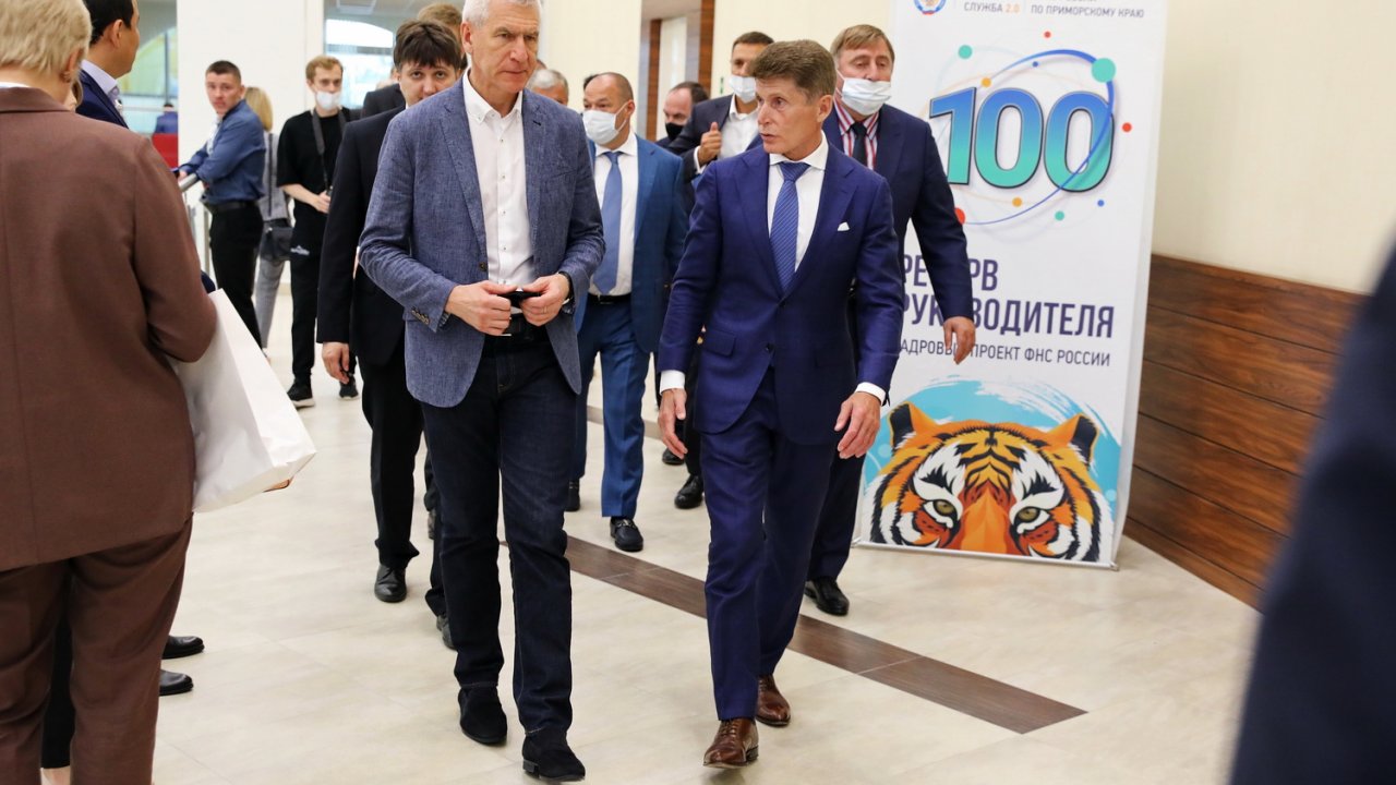 Министр спорта России поблагодарил Губернатора Приморья за радушный прием олимпийский сборных