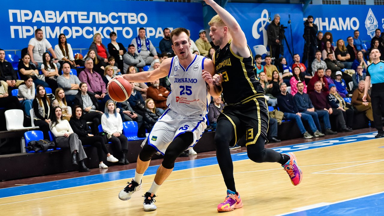 Приморский баскетбольный клуб «Динамо» впервые выступит в плей-офф чемпионата России