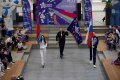 Герб Магаданской области появился на флаге международных зимних игр «Дети Приморья»